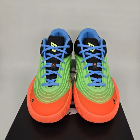 adidas Men's Dame X KI5949 'Lime Burst' Basketball Shoes Size 10 New